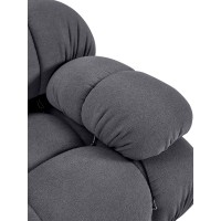 Zweiteiliges modulares Sofa Laurel mit Armlehnen