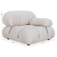 Sofá modular Laurel 3 piezas
