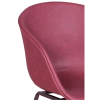 Čalouněná židle Denver v kožence