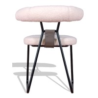 Designová židle Oxford čalouněná bouclé