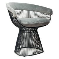 Sillón de diseño Albert tapizado en terciopelo