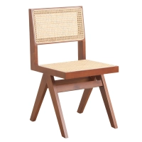 Suunnittelija Pierre Jeanneret'n replika Chandigarh-tuoli 
