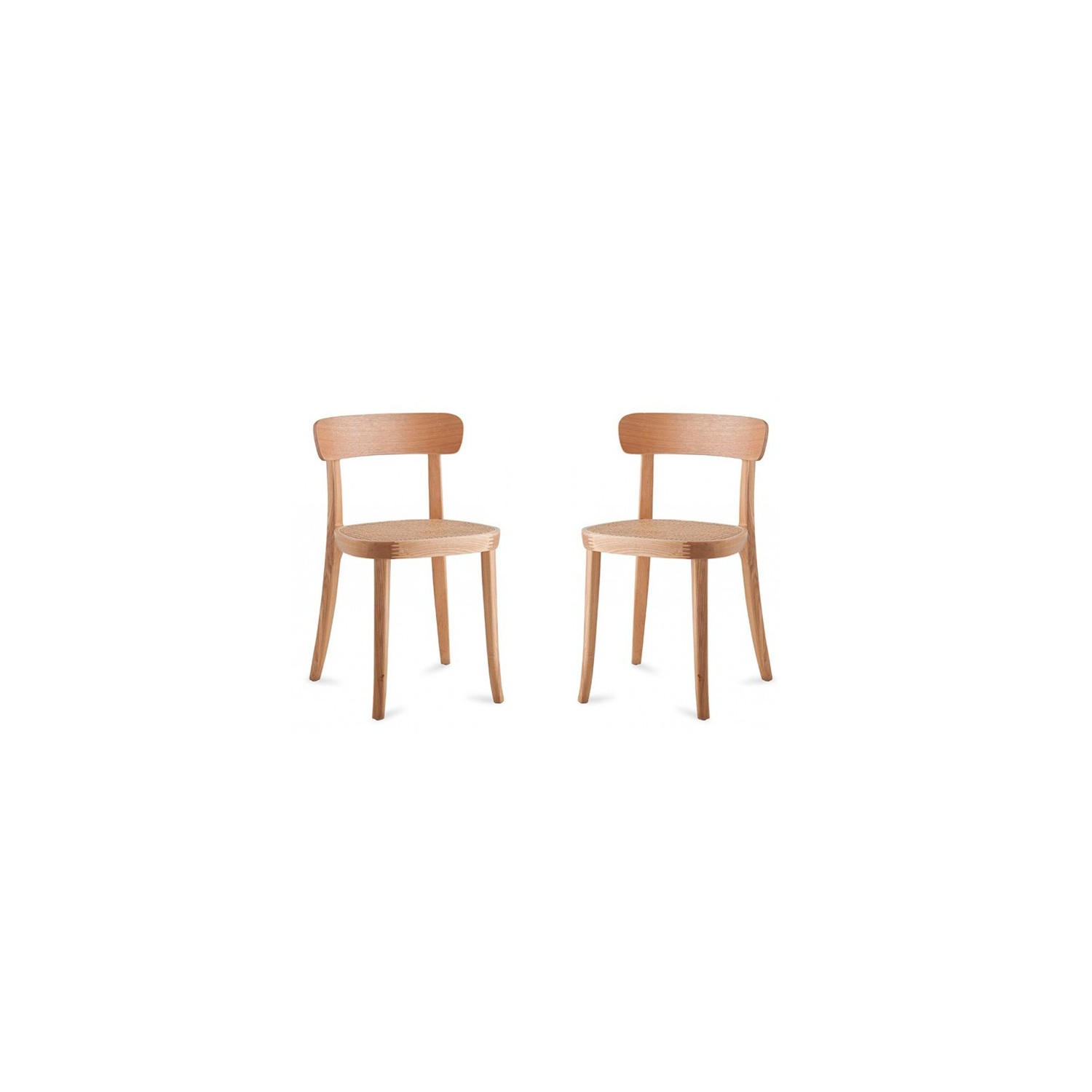 PACK 2 SILLA TOURS DE MADERA DE FRESNO