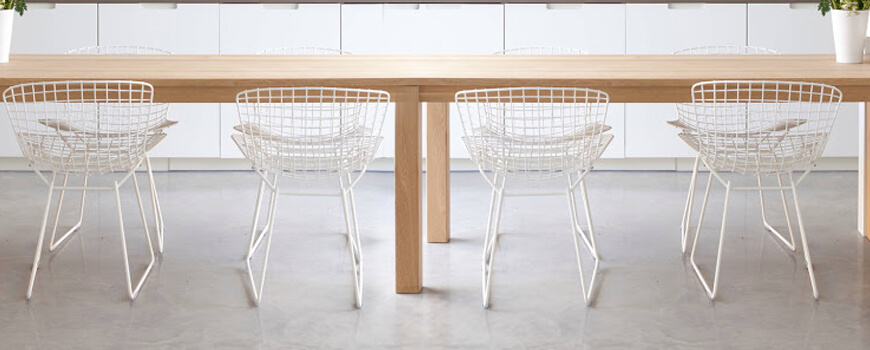 Steel garden chairs